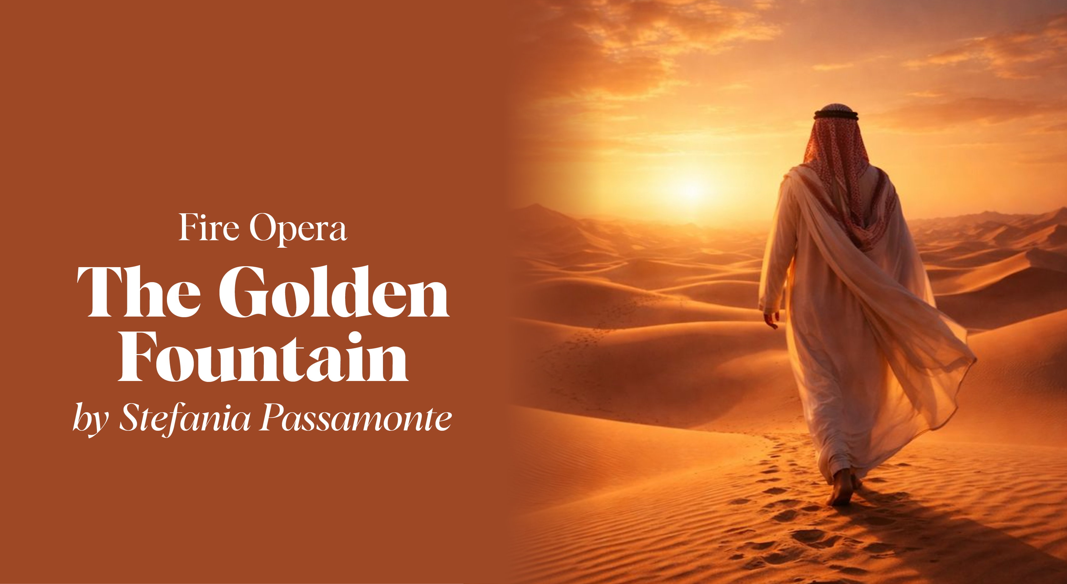 The Golden Fountain — Fire Opera by Stefania Passamonte